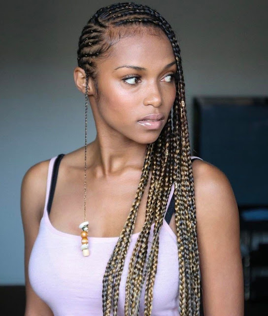 23 Lemonade Box Braids Hairstyles Ponytails for African Women Box braids hairstyles are one in every of the most popular African American protecting st 23 Lemonade Box Braids Hairstyles Ponytails for African Women