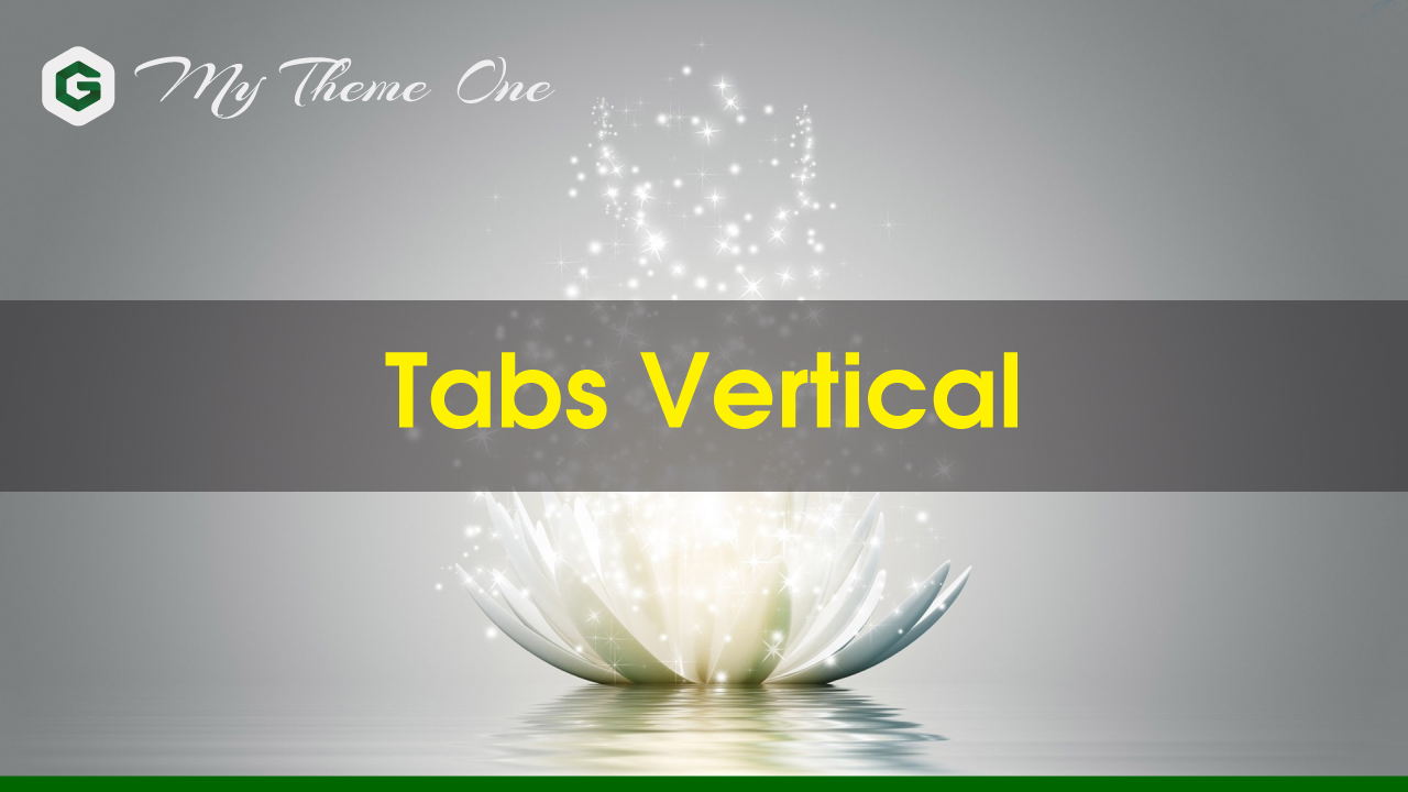 Đoạn Code "Tabs Vertical" Trong My Theme One