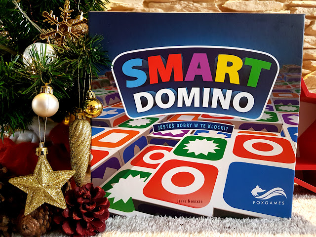 Smart Domino - Fox Games - gry planszowe - planszówka dla dzieci - Jeppe Norsker - gry i zabawki dla dzieci