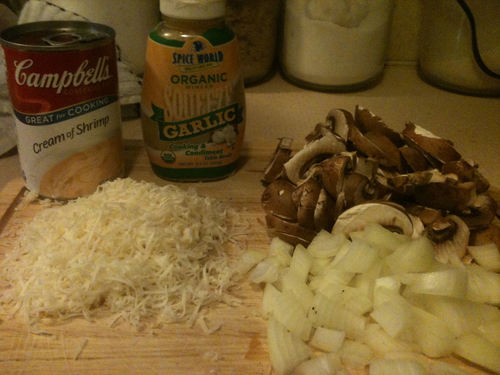 Mama Overnight Tilapia with Mushroom Shrimp Sauce