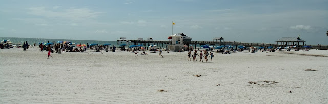 La playa en Clearwater Beach La playa en Clearwater Beach