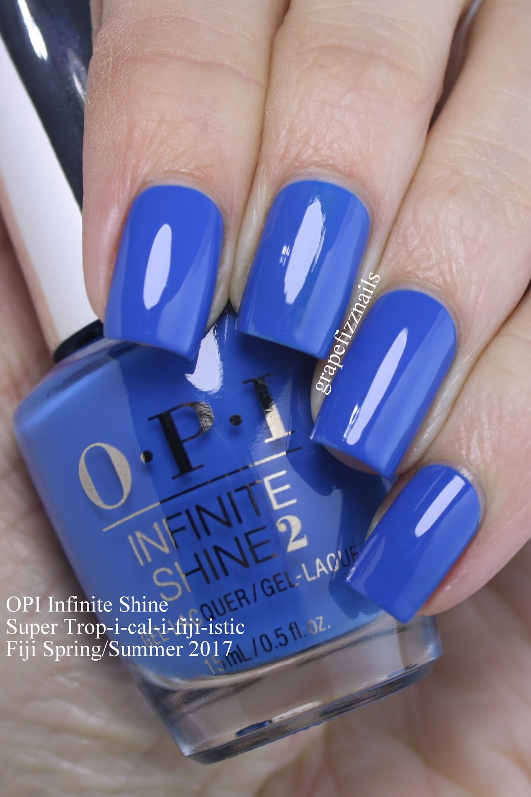 Grape Fizz Nails: OPI Infinite Shine Fiji Spring/Summer 2017