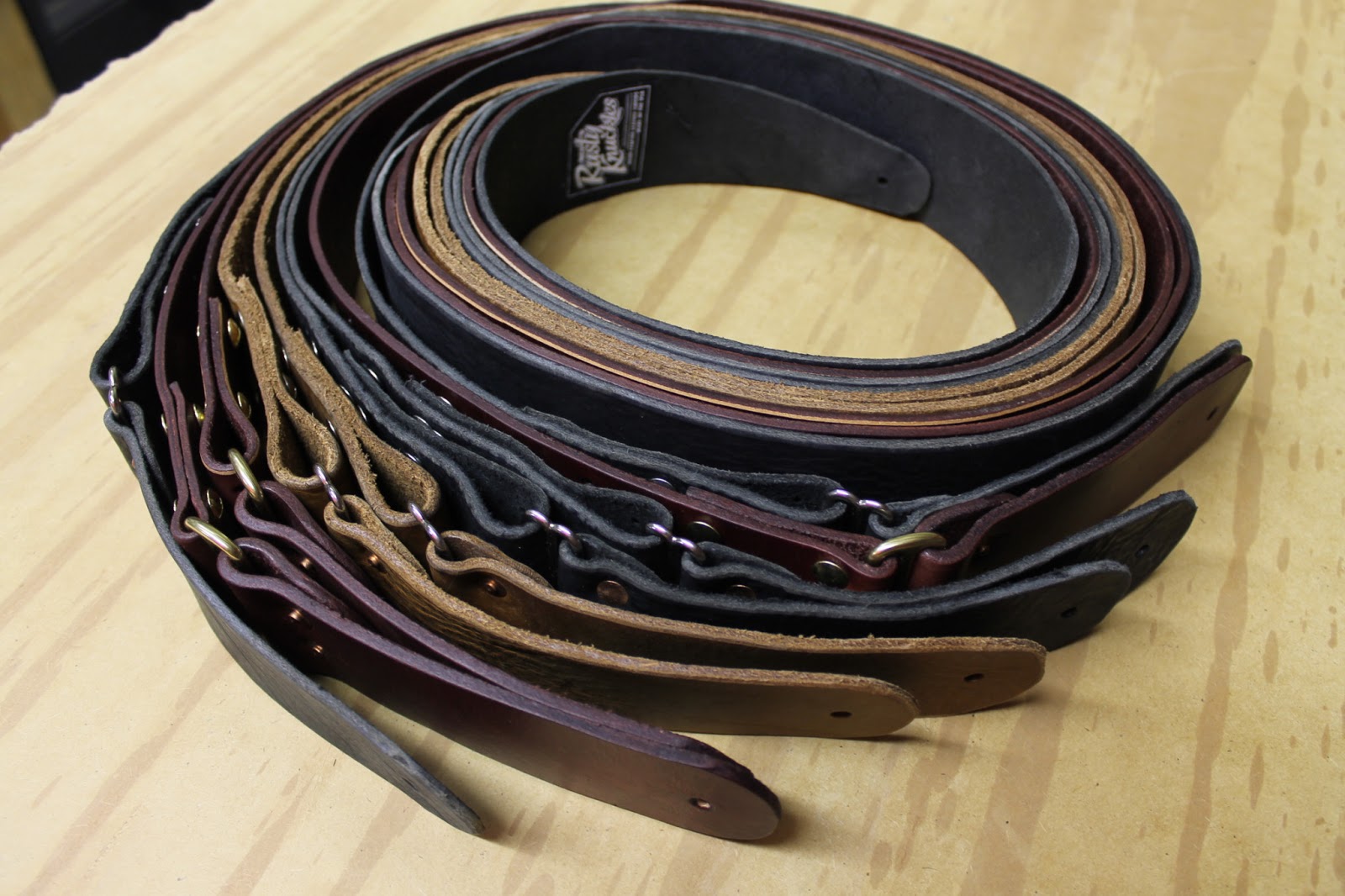 Rusty Knuckles Custom Leather Guitar Straps Rusty Knuckles Motors and Music for True Grit