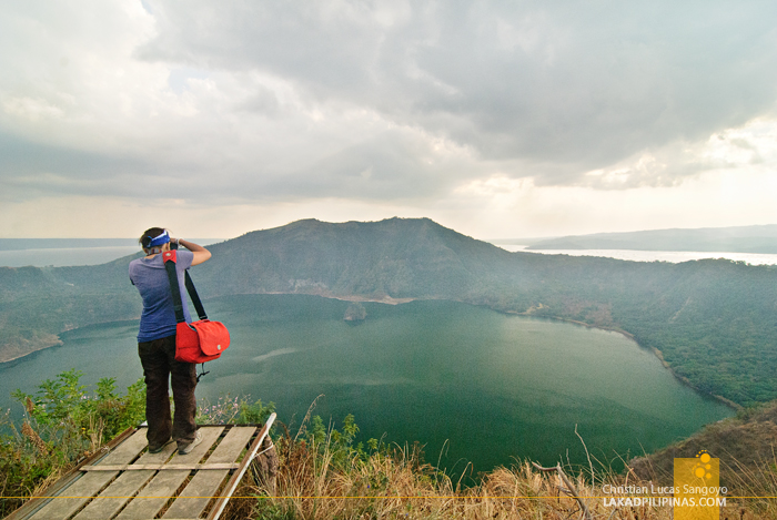 Taal Volcano Hike Crater View Deck