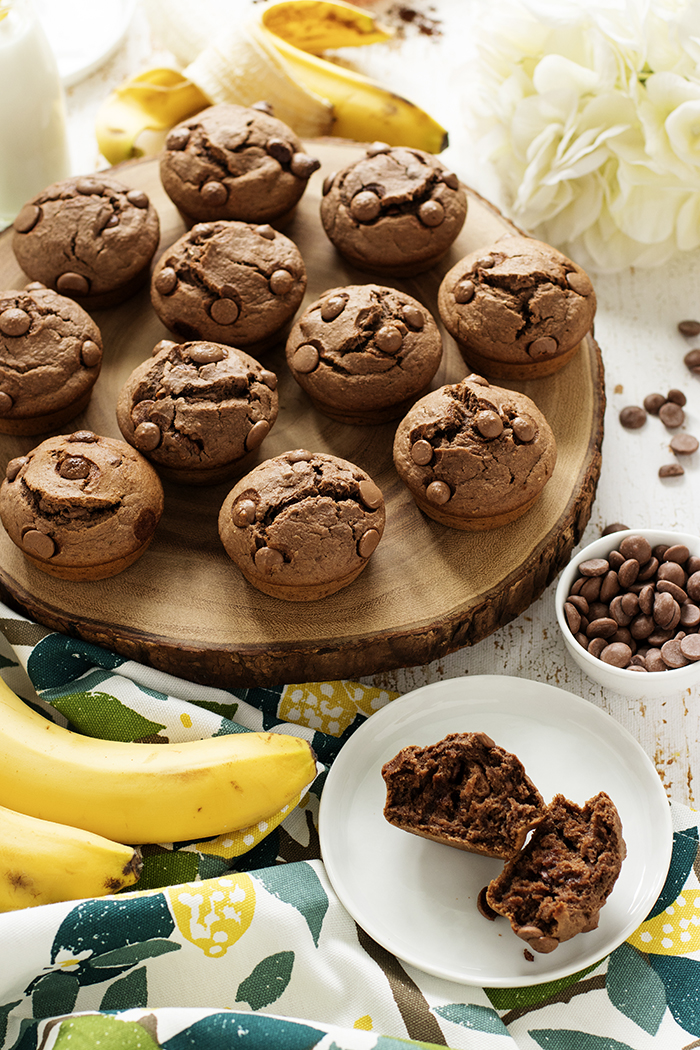 MUZLU ÇİKOLATALI LIGHT MUFFIN Damy's Kitchen