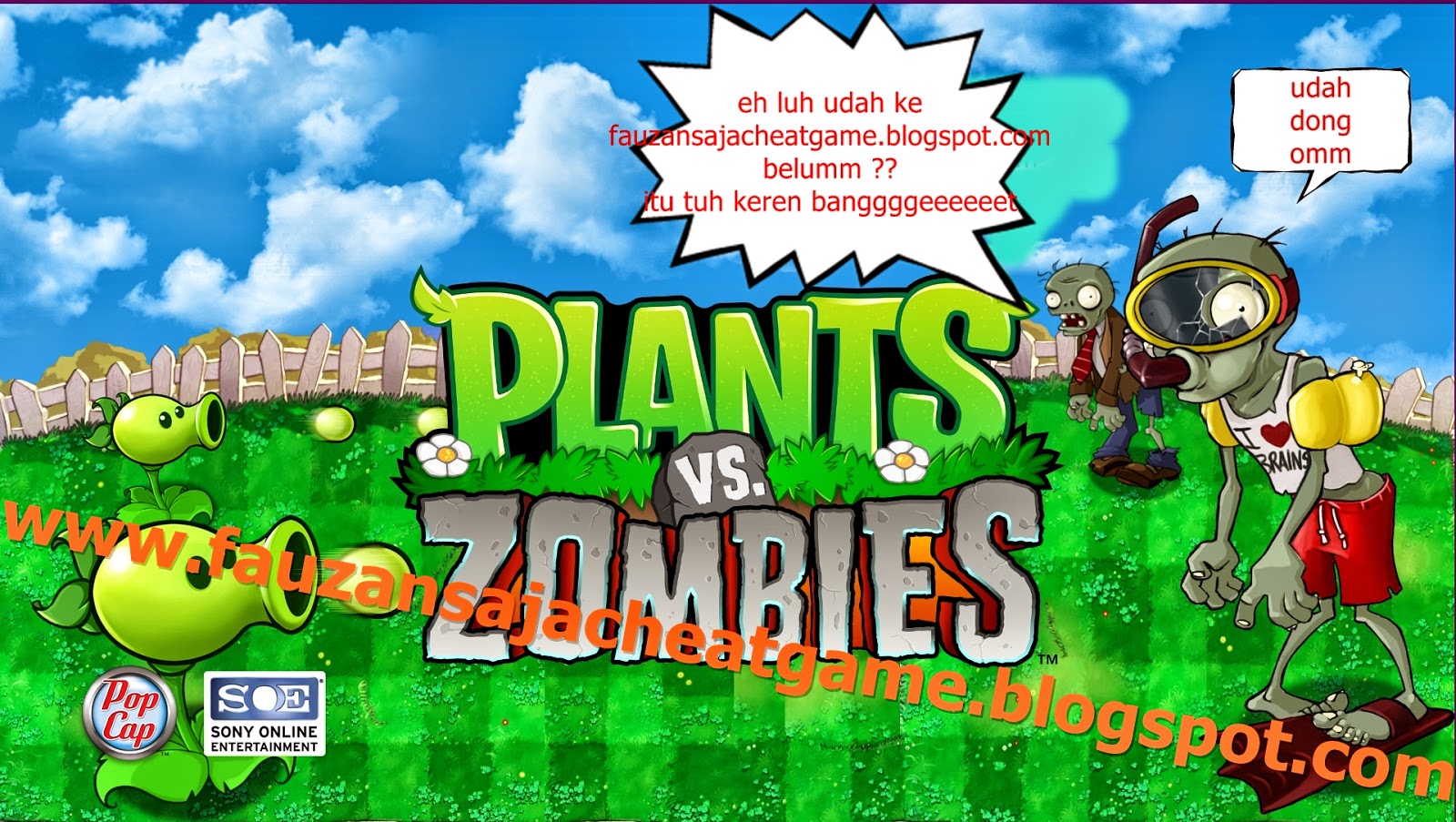 Cara menambahkan sun pada game pc plants vs zombie pakai cheat engine -  Fauzan Ashari Blog