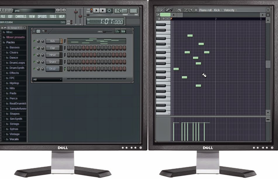 Cara setting tampilan Fl studio 2 layar monitor DJ tips dan Tutorial