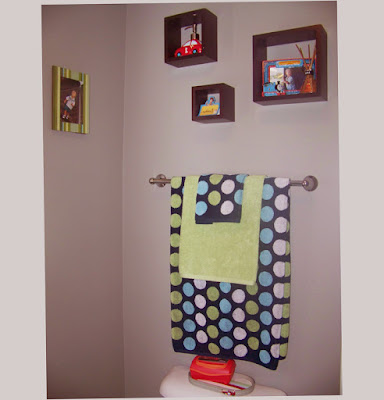 Boys Bathroom Decor Sports Theme With Soft Paint Picture 007