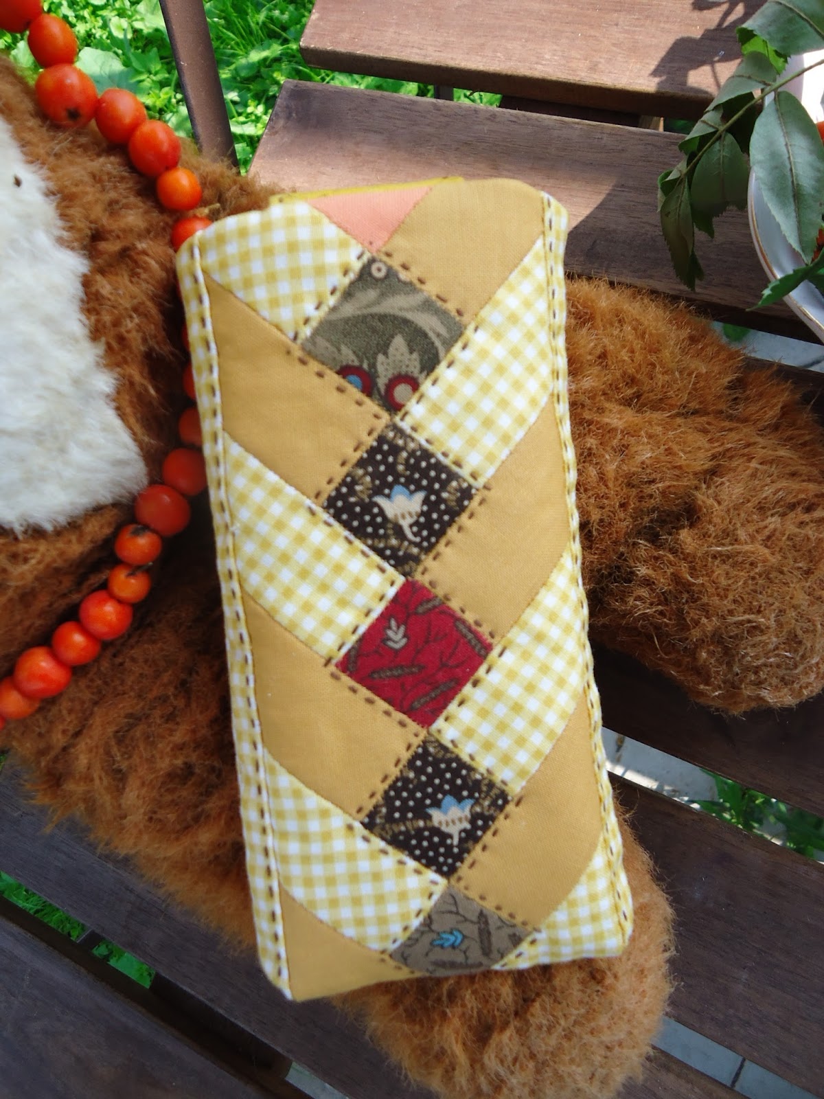 Лоскутные чехлы для очков