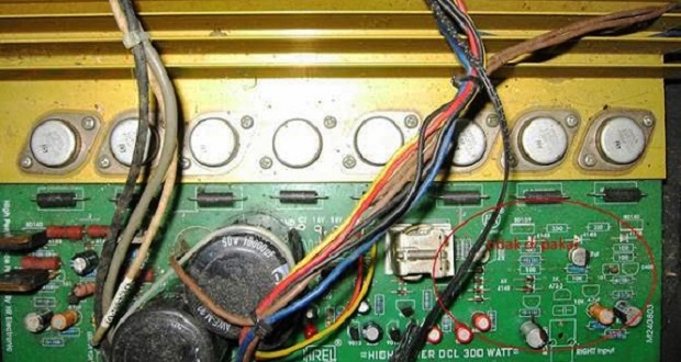 Power amplifier, modifikasi stereo 300 watt menjadi mono 600 watt