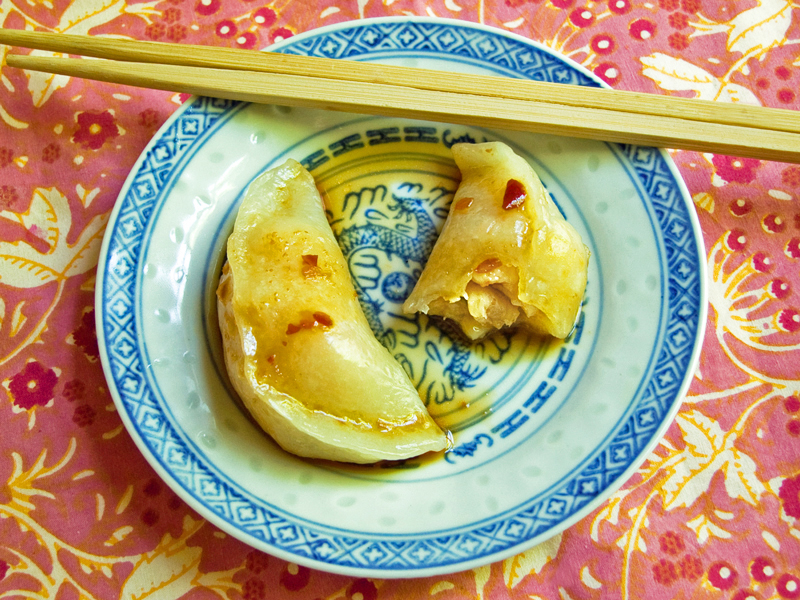 Cooking Weekends Asian Style Scallop and Shrimp Dumplings