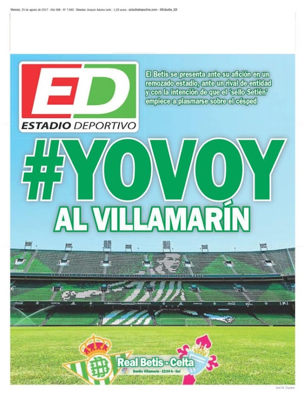 Betis, Estadio Deportivo: "#Yovoy al Villamarín"