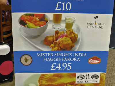 haggis reykjavik pakoras weren neeps mmmm