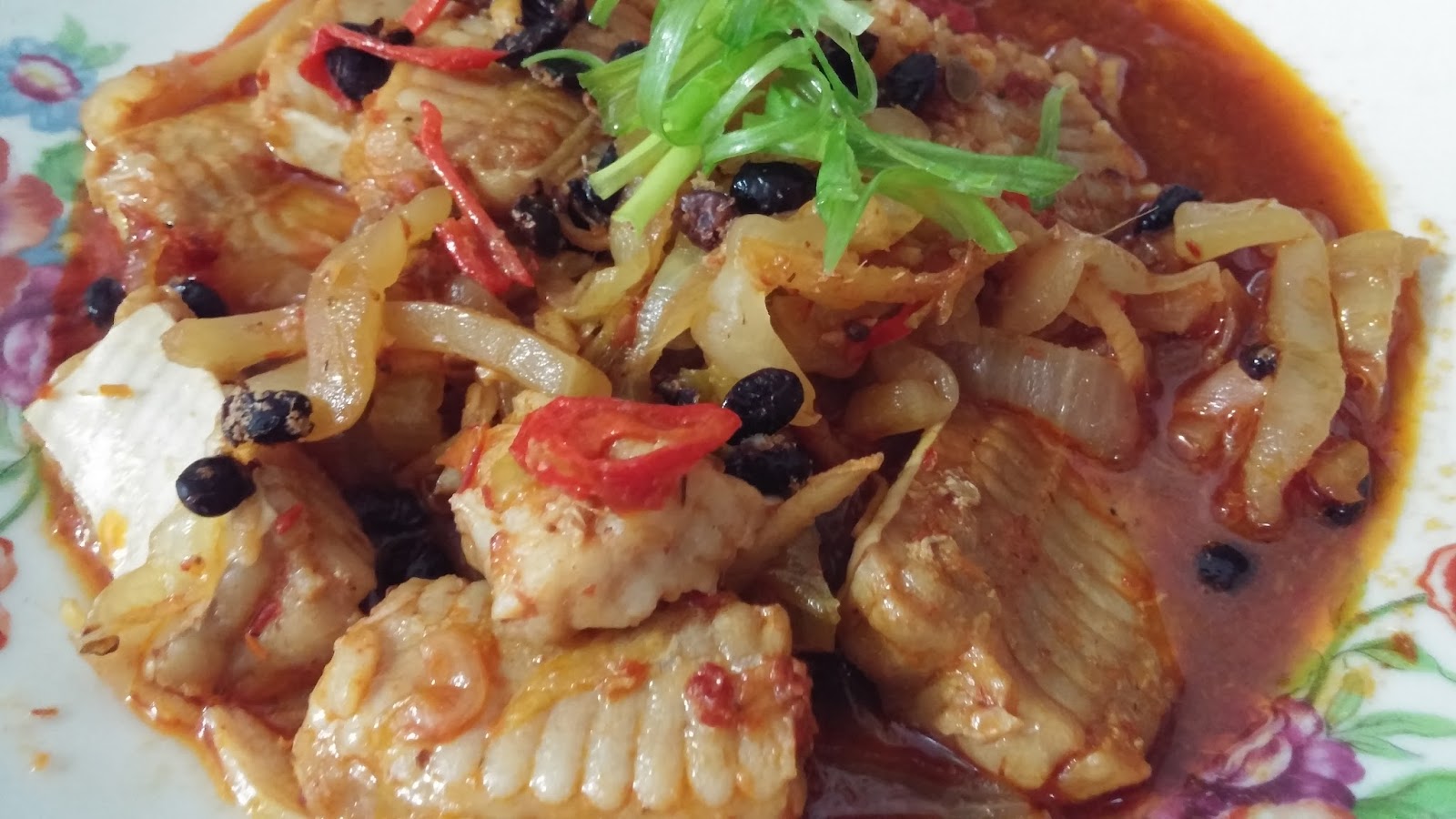 Cooking with Lu: Teochew Spicy Stingray