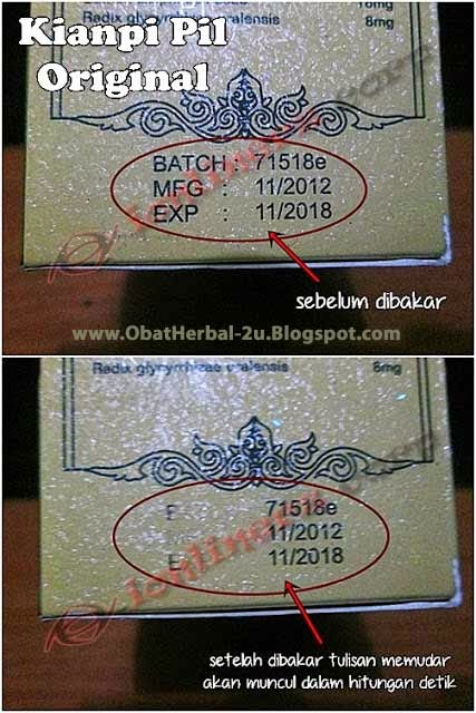 OBAT GEMUK HERBAL GINSENG KIANPI PIL ASLI ORIGINAL