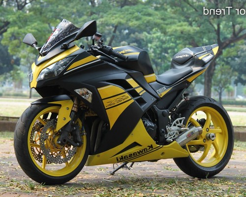 modifikasi ninja fi mono rr karbu hijau merah putih modifikasi ninja fi mono rr karbu hijau merah putih