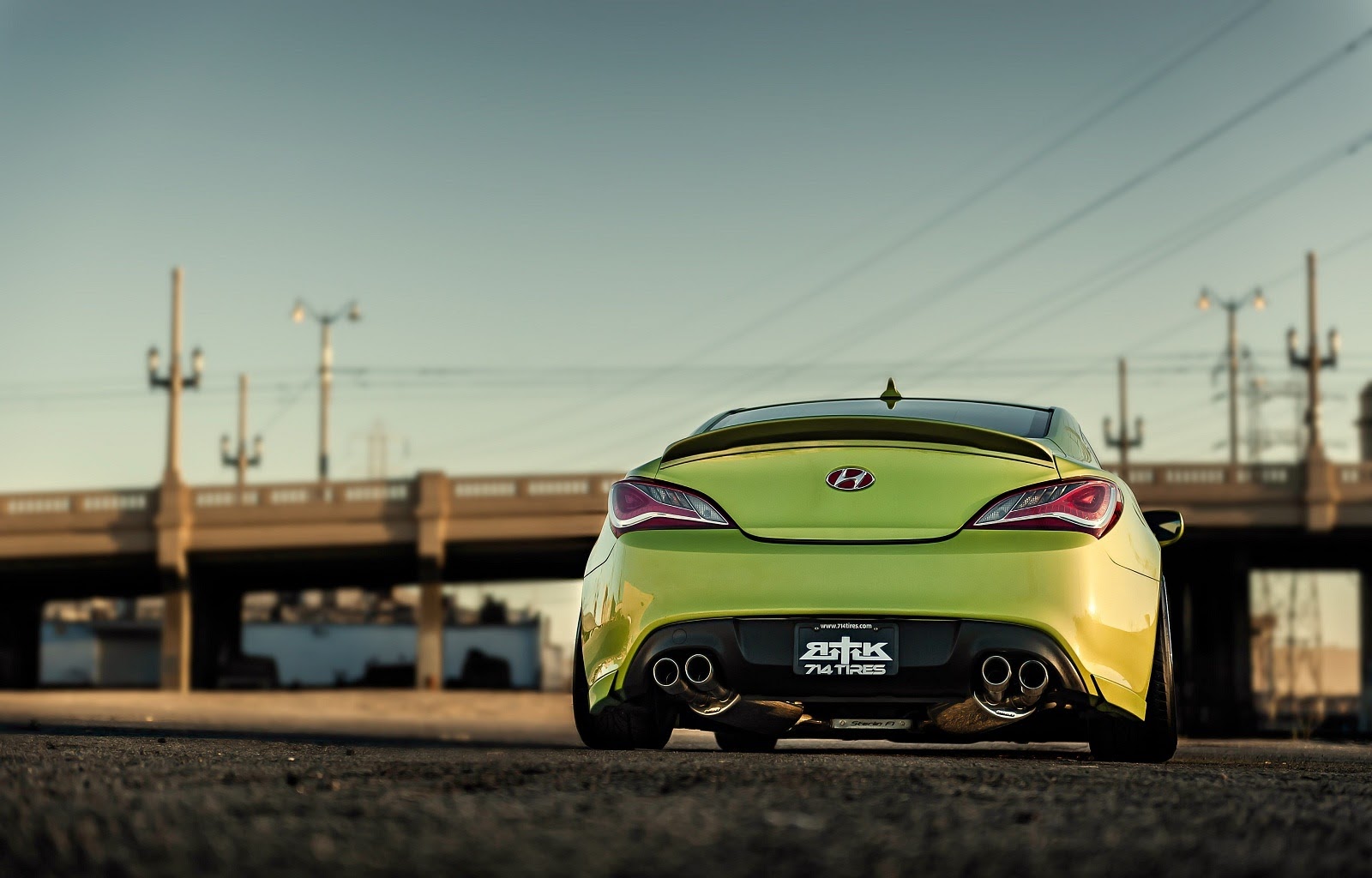 Hyundai Genesis Coupe stance