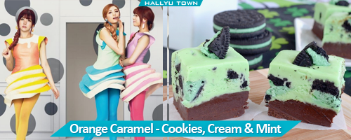 Cookies, Creme e Menta Cookies, Creme e Menta