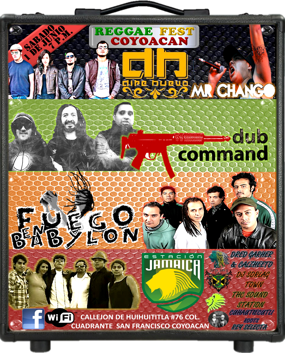 Voces en Resistencia Reggae México Reggae Fest Coyoacan