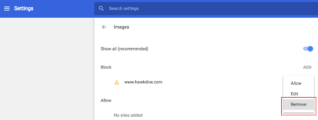 Unblock Content in Chrome Unblock Content in Chrome