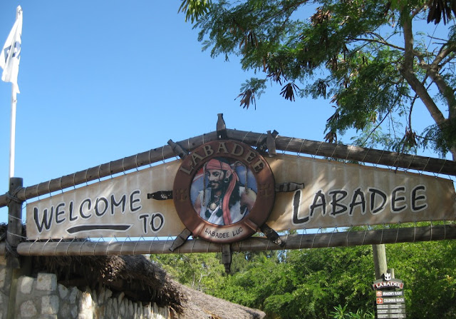 Welcomeschild mit Labadee Luc Welcomeschild mit Labadee Luc