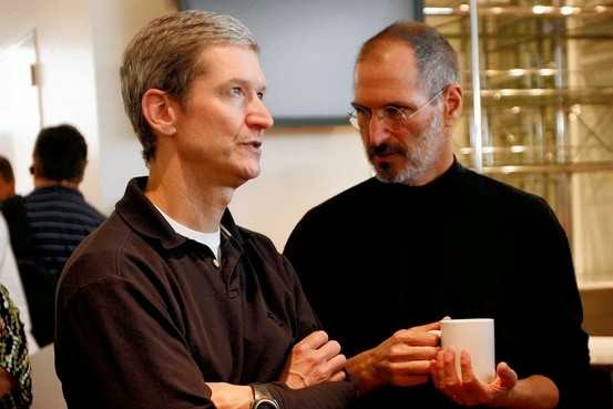 Tim Cook-Steve Jobs