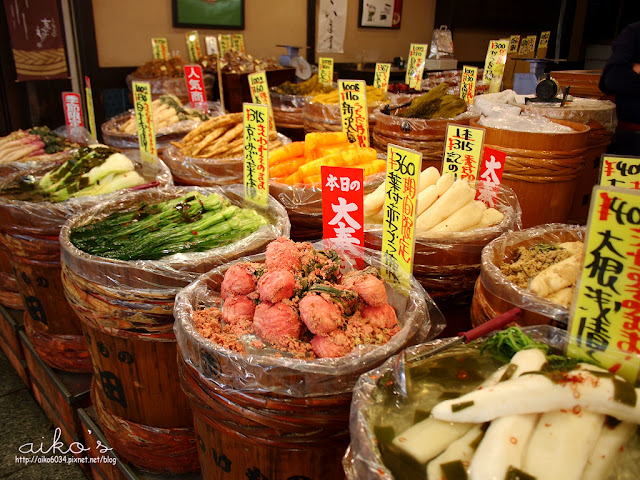 【日本關西】京都錦市場～赤鬼章魚燒＆こんなも藤野豆乳甜甜圈＆田中雞卵＆越後屋嘉兵衛。