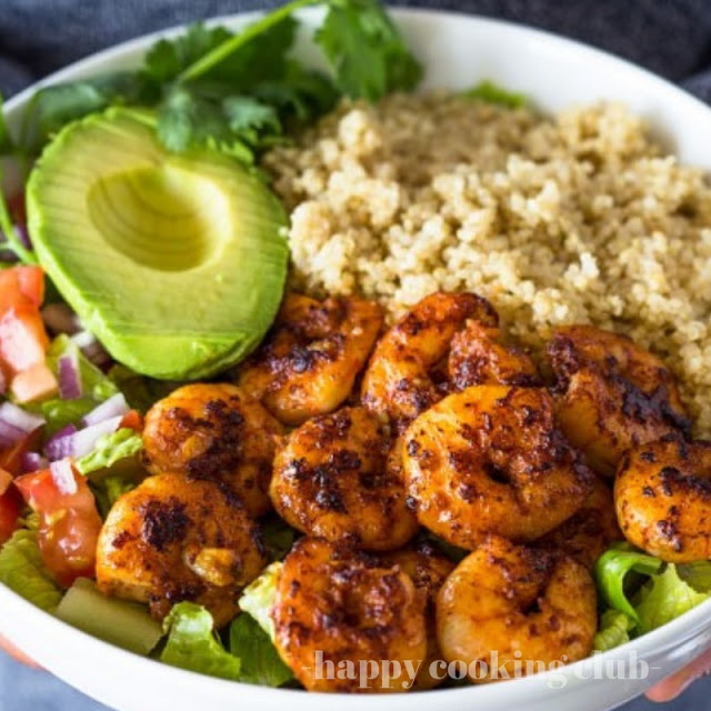Shrimp Avocado Quinoa Bowls Shrimp Avocado Quinoa Bowls