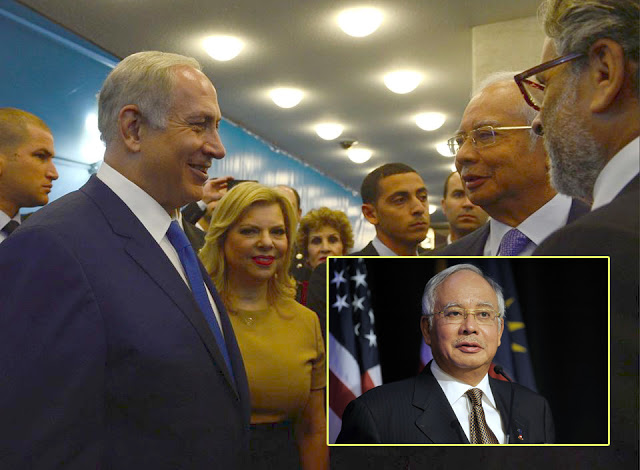 Gambar Bersama Netanyahu : Najib sangkal tohmahan jumpa PM 