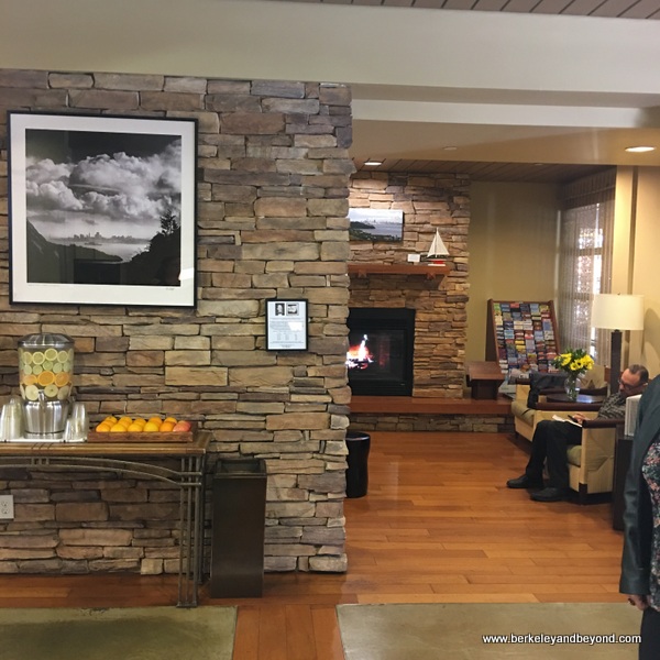 lobby of The Lodge at Tiburon in Tiburon, California lobby of The Lodge at Tiburon in Tiburon, California