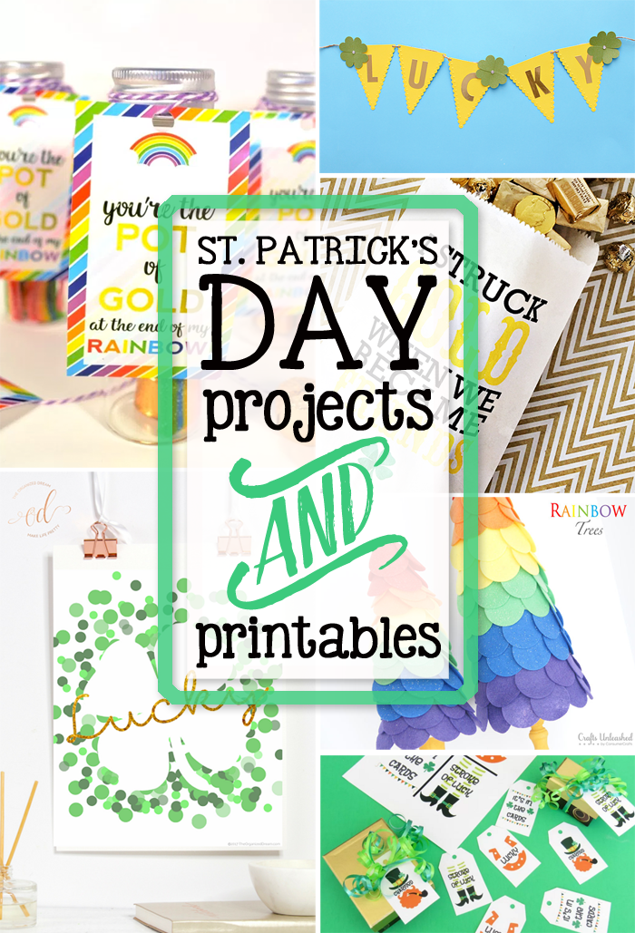 St. Patrick's Day Projects and Printables at Inspiration Monday i