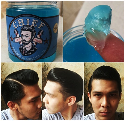 Testimonial Chief Blue Waterbased Pomade Testimonial Chief Blue Waterbased Pomade