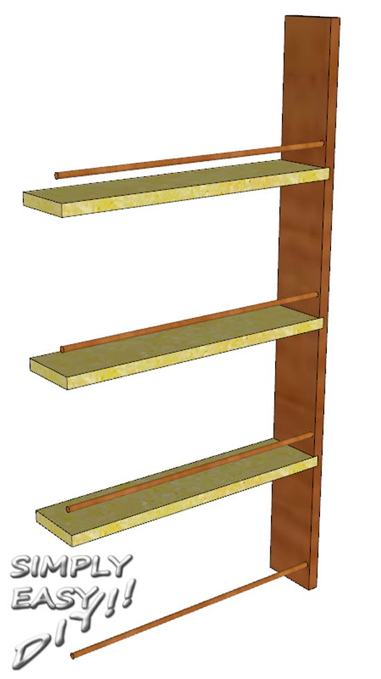 Simply Easy Diy Diy Cabinet Door Spice Rack