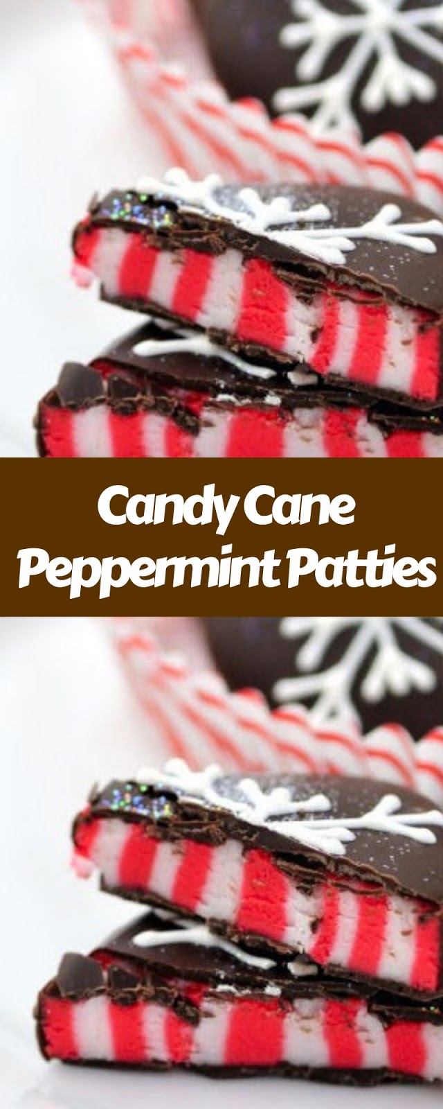Candy Cane Peppermint Patties