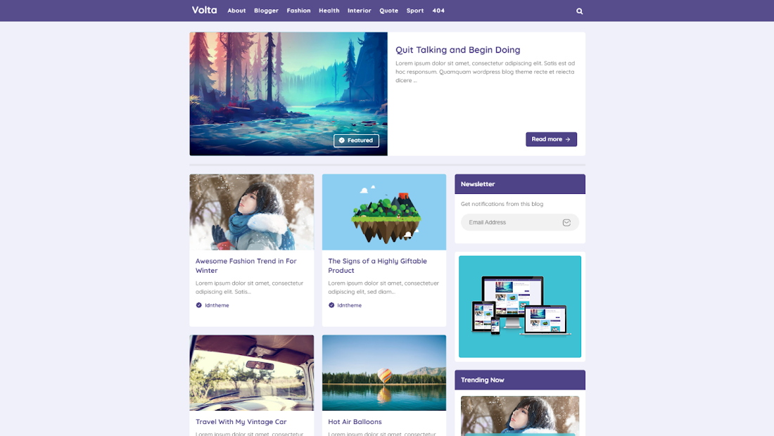 Volta responsive and fast Loading premium blogger template free download. Volta responsive and fast Loading premium blogger template free download.