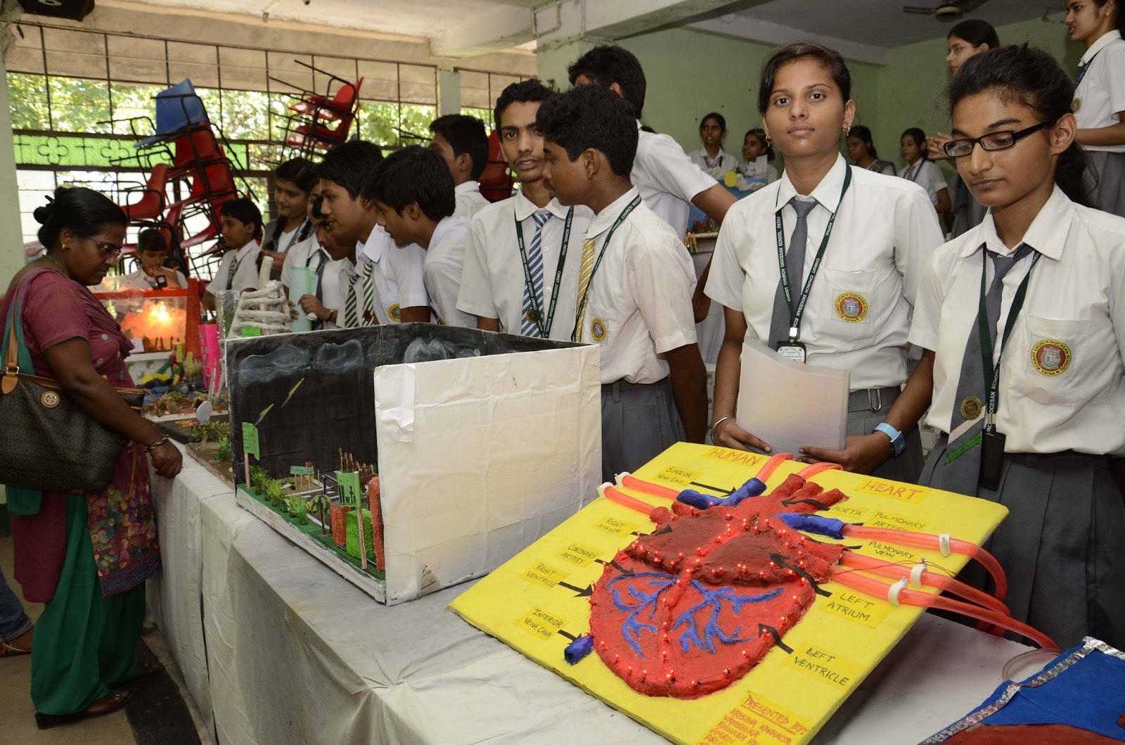 View Patna Science exhibition held at Christ Church School