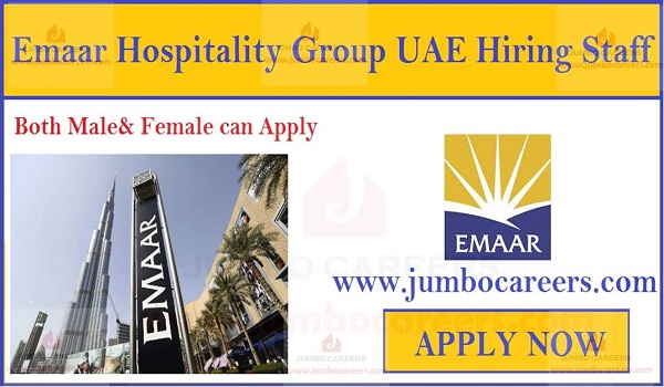 Hospitality jobs in UAE, Latest job openings in UAE with salary, 