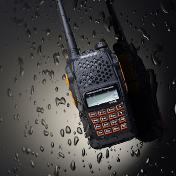 Radio Comunicador Ht Dual Band Baofeng Uv-6r + Fone  