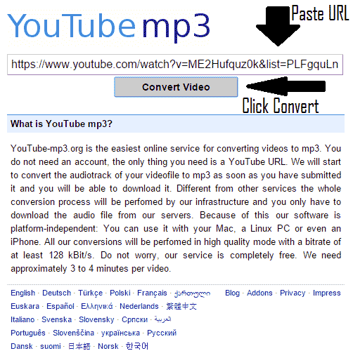 How to Convert YouTube Video to MP3
