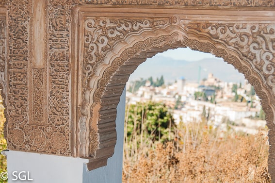 Detalle de la Alhambra de Granada