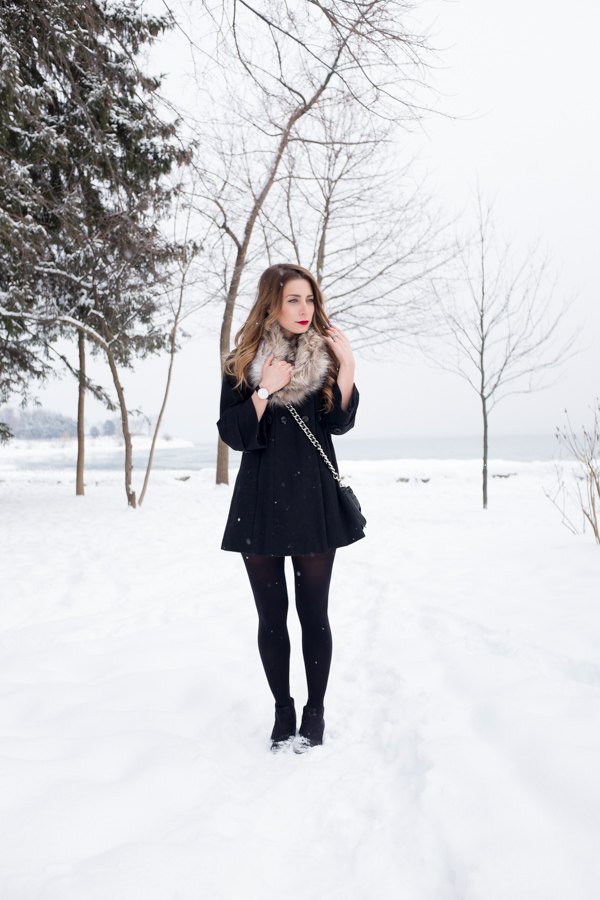  OOTD Winter  Chic with Faux Fur La Petite Noob A 