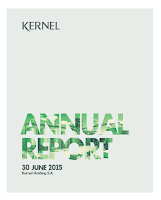 Kernel, annual, 2015, report, front page