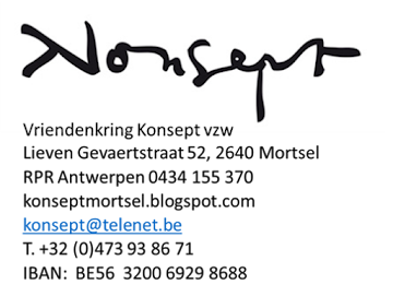 Ook uw logo op deze blog? Vanaf  125€ bent u sponsor en erelid! Mail naar konsept@telenet.be