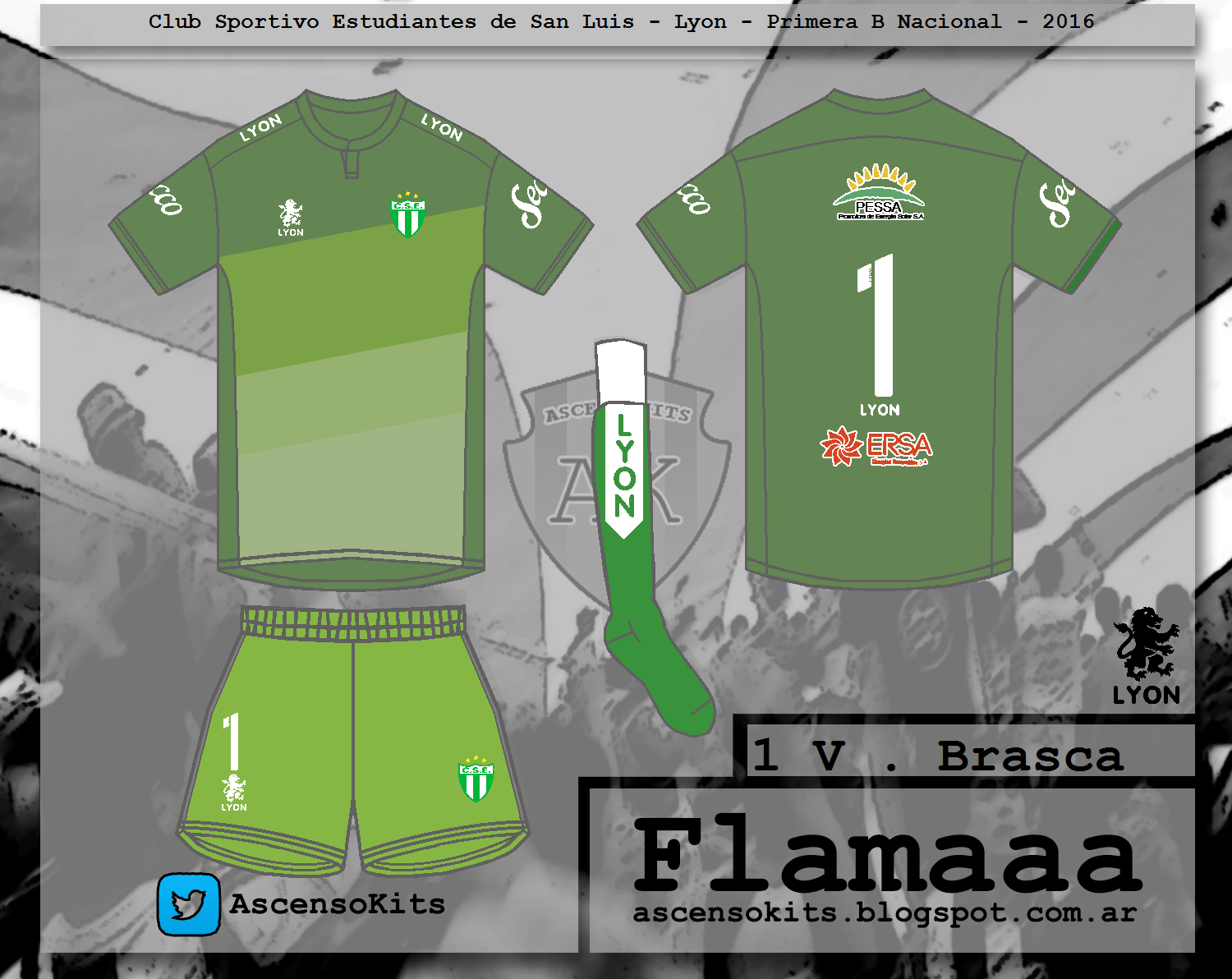 Ascensokits Club Sportivo Estudiantes de San Luis Lyon 2016 Ascensokits Club Sportivo Estudiantes de San Luis Lyon 2016