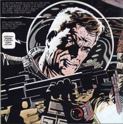 Say Hello Spaceman Outland (1981) Comic