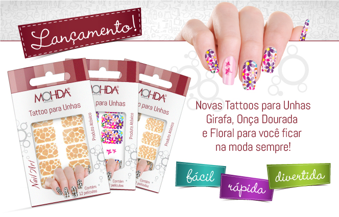 Tattoo de Unha Adesivos de Unha, Peliiculas