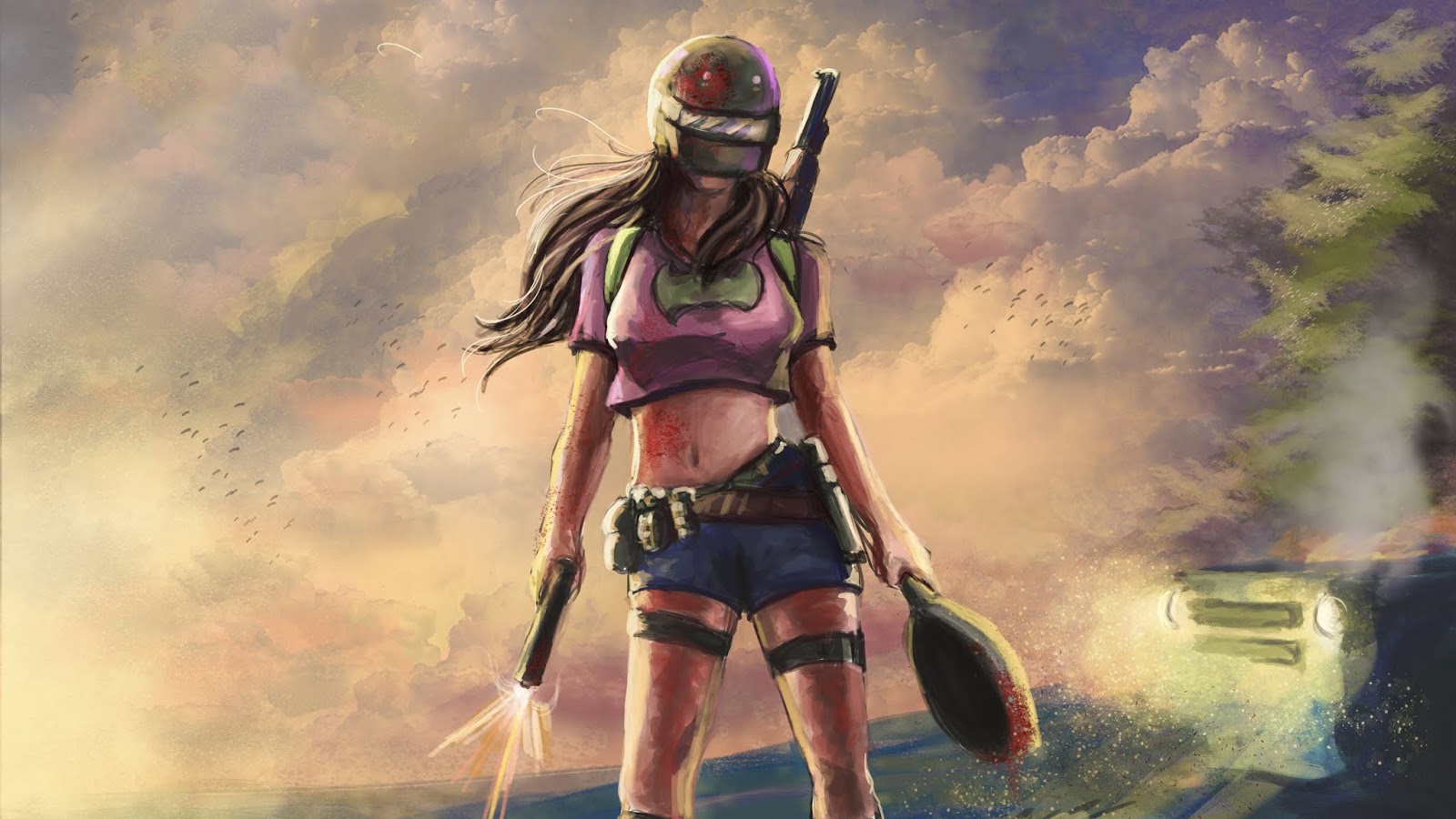 Galeri Foto PUBG Versi Anime - Arlina