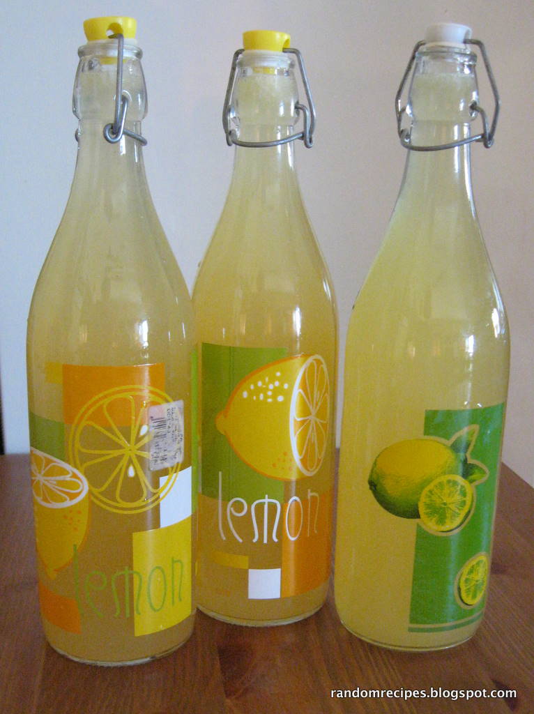 Random Recipes Lemonade (lemon squash)