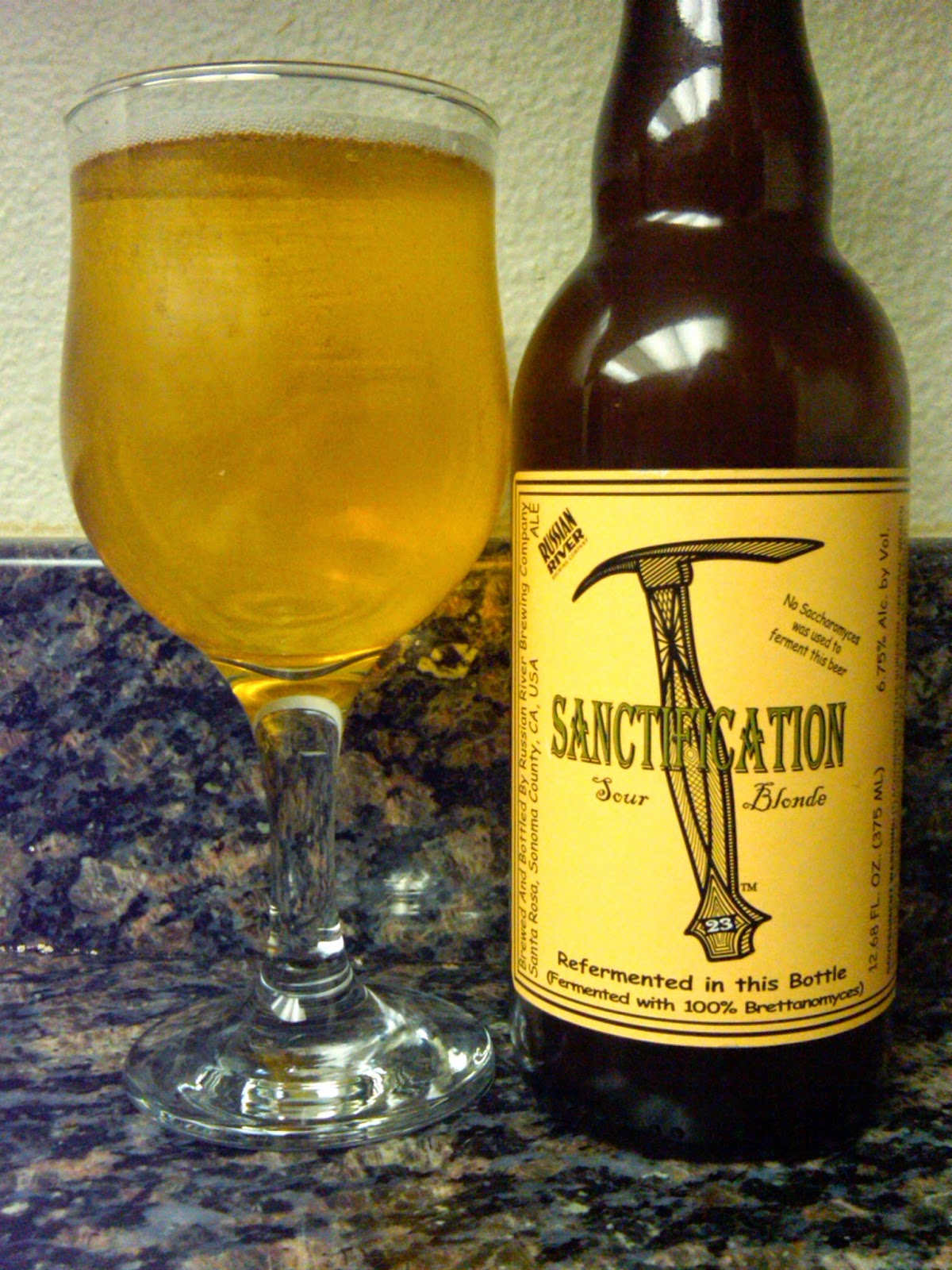 365 Days Of Beer Russian River Sanctification Sour Blonde Ale