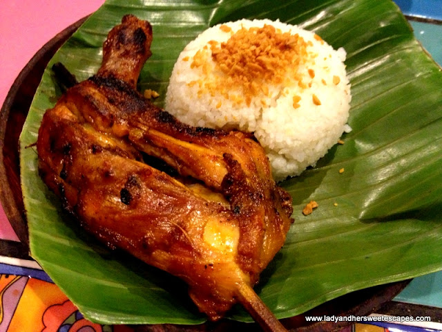Chicken inasal with rice At Bacolod-Chicken- House